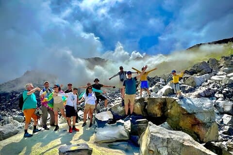 Isabela Island Wonders Sulphur Mine and Agro Tour Experience