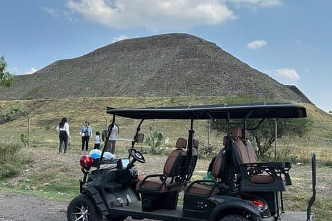 Discover Teotihuacán Like Never Before- Eco-Friendly Cart Tours