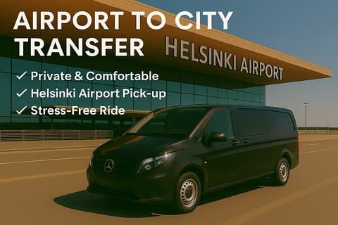 Flygplatstransfer Helsingfors centrum
