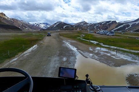 Highlands Bustransfer: Landmannalaugar Nach Hella / Reykjavik