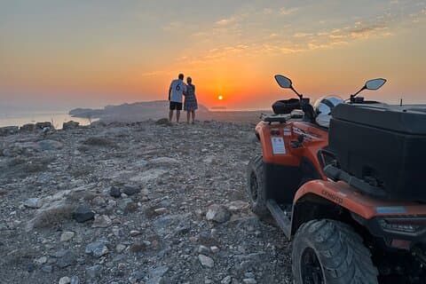 Santorin VTT-Quad Excursion d'aventure hors route avec transport