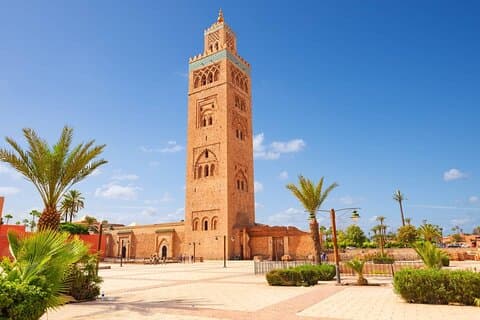 Privat dagstur fra Casablanca til Marrakech med van eller minibus