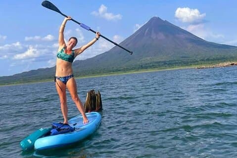 Costa Rica Arenal Volcano Paddle Boarding Experience