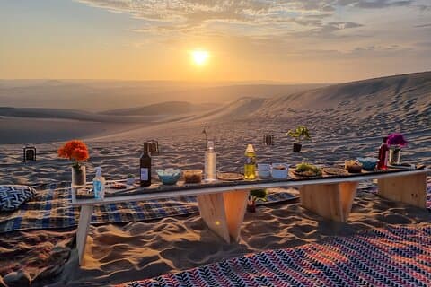 Exklusive Picknicktour bei Sonnenuntergang in Paracas und Huacachina