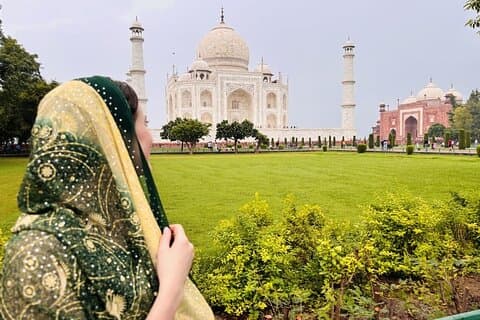 Visite privée de 3 jours du Triangle d'or à Agra et Jaipur au départ de New Delhi