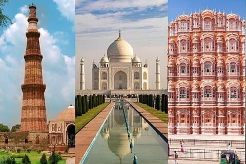 All Inclusive: 3-dagars rundtur i Gyllene triangeln: Delhi, Agra, Jaipur