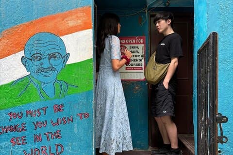 Geführte Wanderung durch die Ejipura Slums von Bengaluru