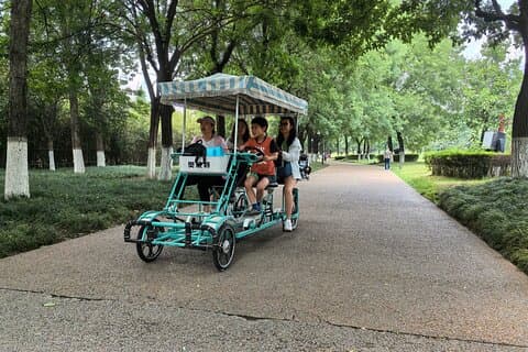 Xi'an: Hisotry and Bike Tour in Tang Daming Palace Heritage Park