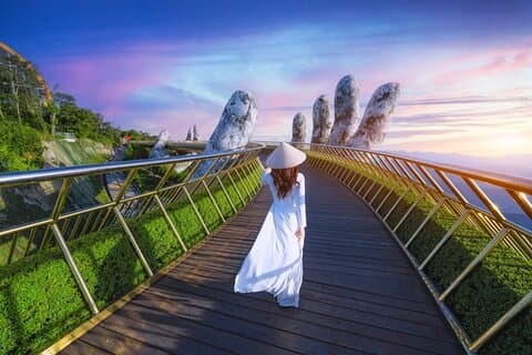Ba Na Hills & Golden Bridge Tour met kabelbaan en lunchbuffet