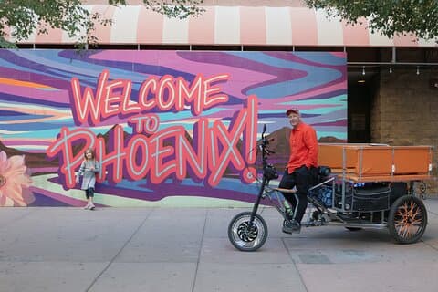 Phoenix Downtown Personalisierte Pedicab Touren