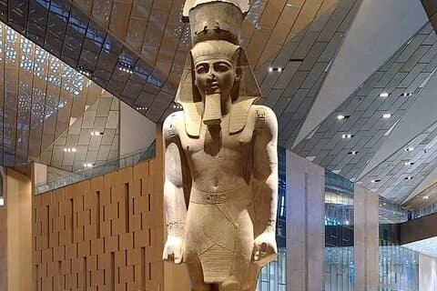 Grand Egyptian Museum and Giza Pyramids Day Tour