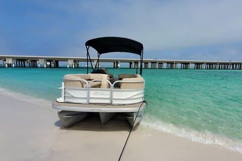 Pontoon Rentals in Crab Island