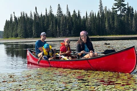 Excursão de 1 dia de canoagem em Algonquin Park