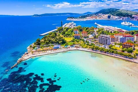 Dubrovnik naar Split en Ston Privé Kust Tour