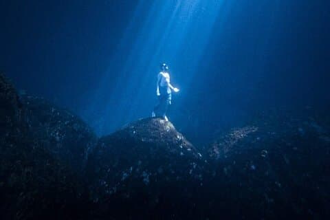 Séance photos sous-marine à Cenotes Cancun à Tulum