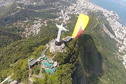 Rio Paragliding Experience with Brazilian Champion