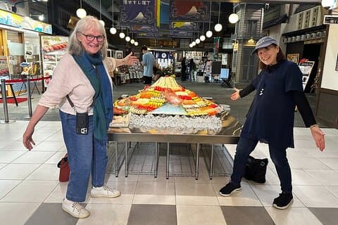Excursion privée à Shizuoka Shore : Classe de sushi au port de Shimizu