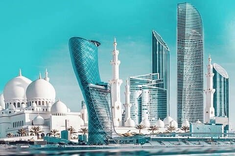 Abu Dhabi Top 15 bezienswaardigheden met Grote Moskee en Souks