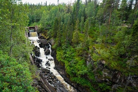 Fra Rovaniemi: Hoteller i nærheden af Auttikongas Wilderness Hike