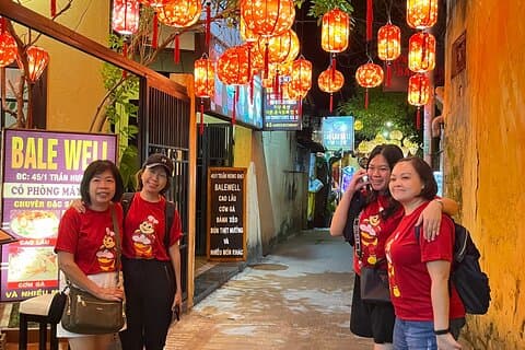 DA Nang Hội an Coconut Basket Boat en Hội An Night Tour