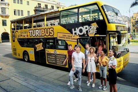 Hop-On Hop-Off Touristenbus in Lima – 24h, 48h oder 72h Tickets