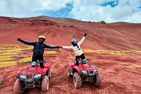 Rainbow Mountain and Red Valley ATV Tour from Cusco