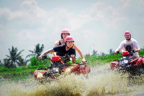 KUBER BALI ATV Tour Through Jungle, Tunnel and Waterfall
