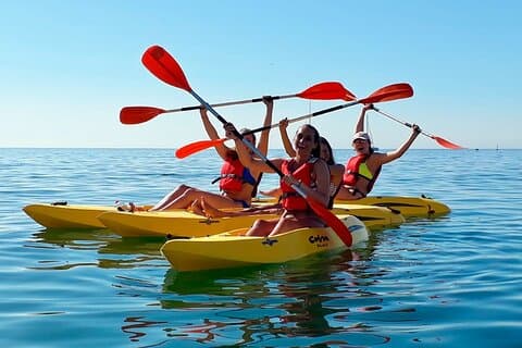 Group Scenic Sea Kayaking in Cascais, Lisbon