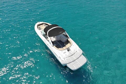 Private Boat Rental Sea Ray 8 hours Ibiza-Formentera
