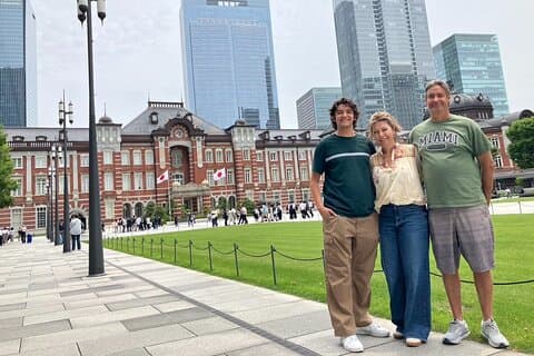 Passeio histórico do Palácio Imperial à Estação de Tóquio