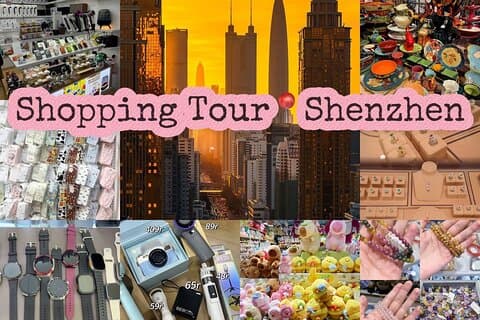 Shenzhen Market Tour med en lokal shopaholic