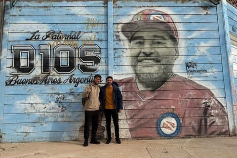 Maradonas turné: Udforsk hans arv i Buenos Aires + Frokost