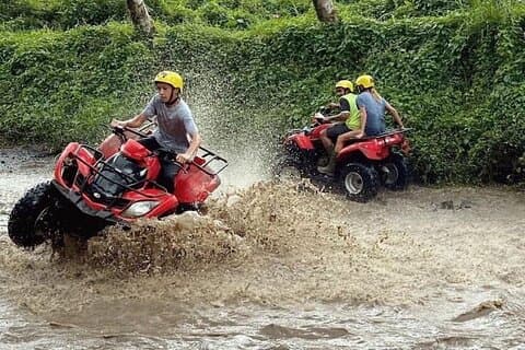 Ubud ATV Jungle, Rice Fields & Gorila Cave Tunnel com refeições