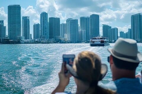 Miami Insider : Tour de ville en petit groupe avec croisière en bateau en option
