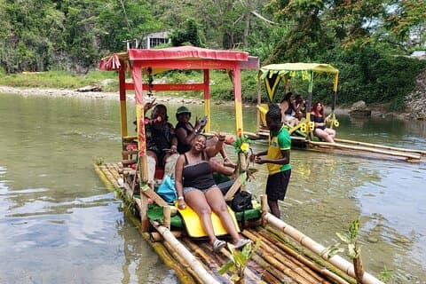 Rio Nuevo Jamaica Privat Rafting Hestrejse Eventyr