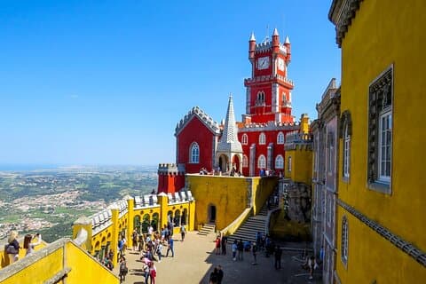 Privat Sintra, Pena Palace och Cascais Day Tour