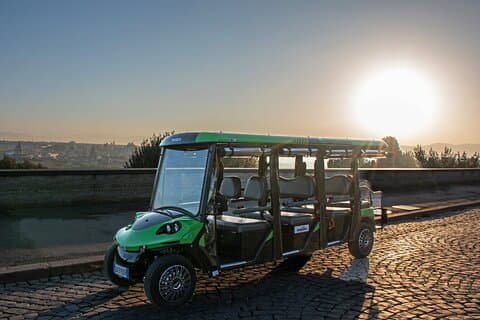 Rome Golf Cart Tour at Sunset - with Spritz!