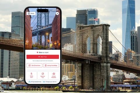 Puente de Brooklyn y Dumbo: Tour a pie autoguiado