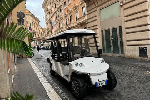 Roma Golf Cart Tour av Must See landemerker