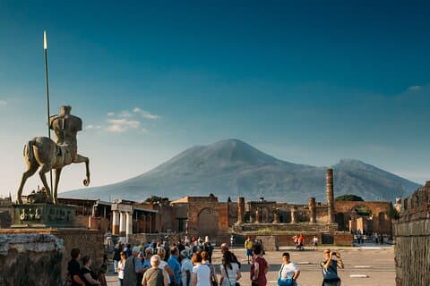 Utforsk Pompeii og vandre Vesuvius: Dagstur fra Napoli eller Pompeii