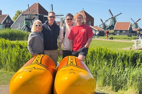 Escape Amsterdam : E-Bike nach Zaanse Schans Windmühlen & Zaandam