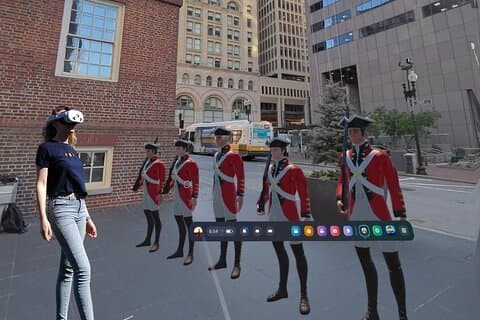 Revive 1776: Veja a história de Boston em realidade aumentada (AR)