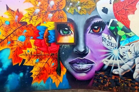 Comuna 13 Graffiti Tour, Street Food en Panoramische Kabelbaan