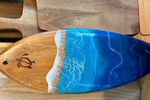 Lav din egen Maui Souvenir/Ocean resin klasse