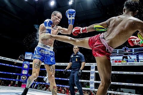 Muay Thai Warrior Night in het Patong Boxing Stadium vanuit Phuket