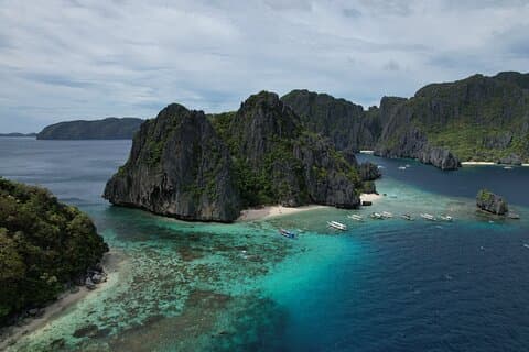 El Nido Insel Hopping Tour A - Lagunen von der Natur geschnitzt