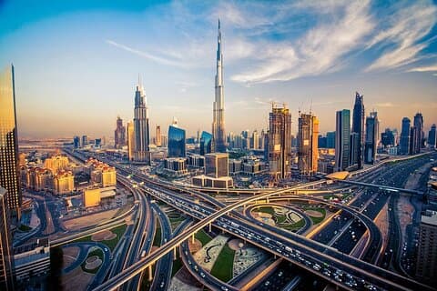 Dubai City Tour fra Abu Dhabi