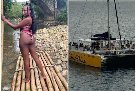 Bambusrafting, katamaranfestcruise og snorkling på Jamaica