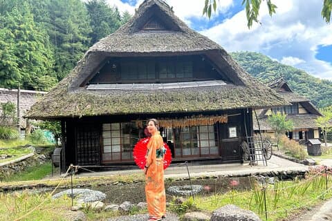 Saiko Healing Village Nenba and Jinba Falls Self-Guided Tour