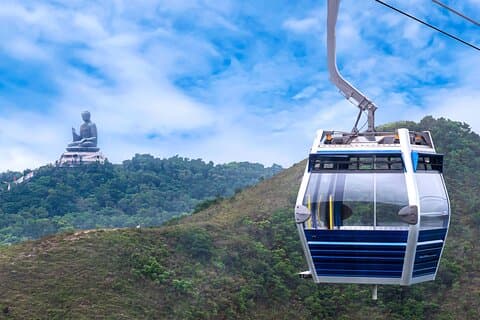 Ngong Ping 360 Cable Car Ticket in Hong Kong